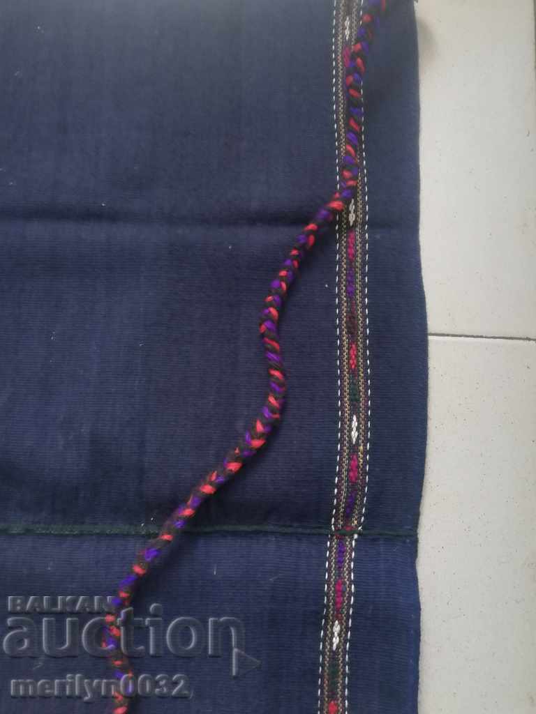 Delivery of Old woven embroidered embroidered apron with purple sukman costume Delivery of Old woven embroidered embroidered apron with purple sukman costume