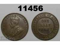 Australia 1/2 ban 1917 XF + monedă