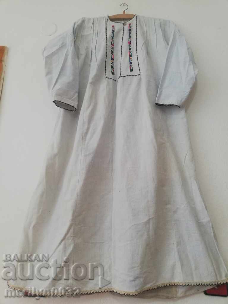 Embroidered shirt wear embroidery lace