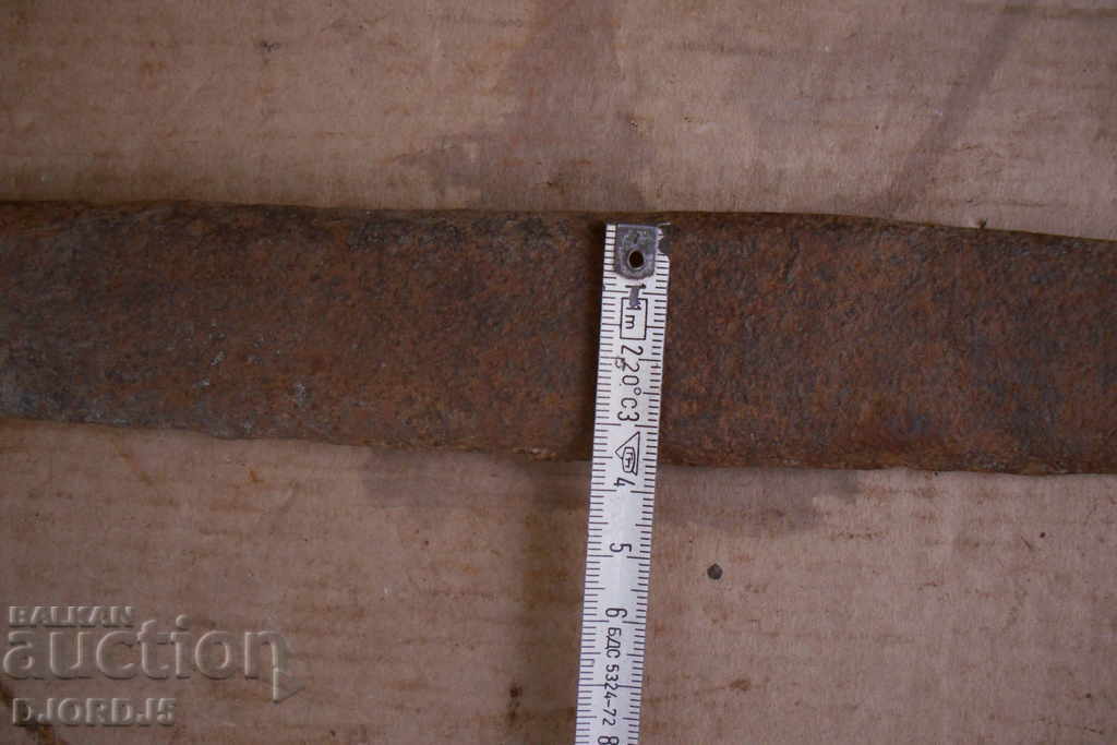 Auction  An old forged scraper