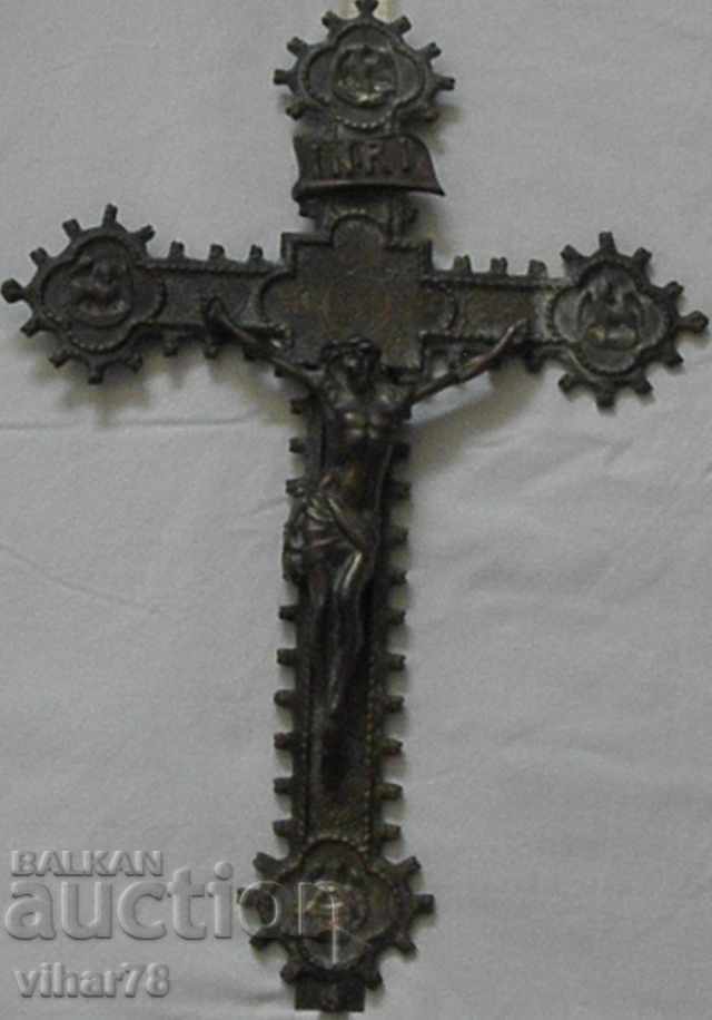 Auction A big cross for a wall Auction A big cross for a wall