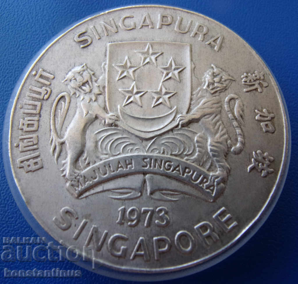Singapore - 10 USD 1973-argint și foarte rar. Foarte rar cu preț € 43.46 | 85.00 BGN Singapore - 10 USD 1973-argint și foarte rar. Foarte rar cu preț € 43.46 | 85.00 BGN