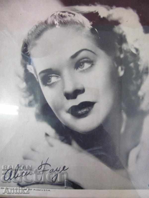 1937 Framed Portrait - Celice Faye with price 60.00 BGN | € 30.68 1937 Framed Portrait - Celice Faye with price 60.00 BGN | € 30.68
