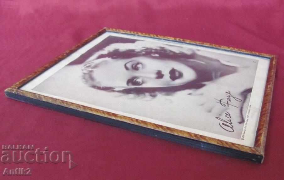 Delivery of 1937 Framed Portrait - Celice Faye Delivery of 1937 Framed Portrait - Celice Faye