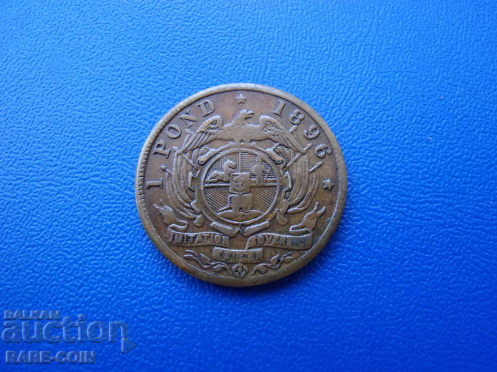 IV (78) South Africa 1 Pound 1896