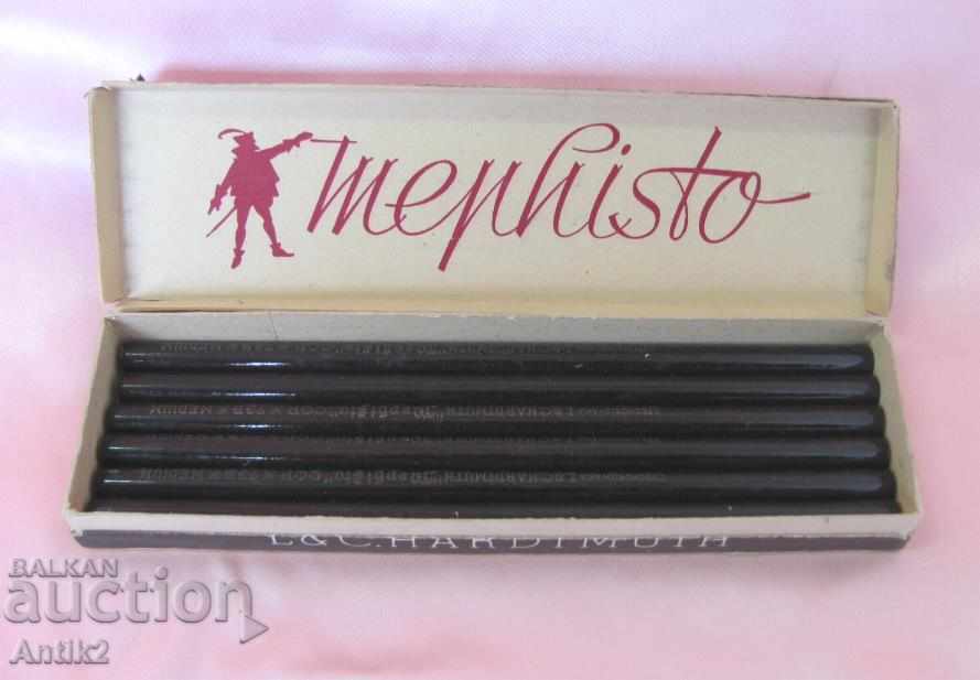 Auction 40's Pencil Box - Mephisto Germany Auction 40's Pencil Box - Mephisto Germany