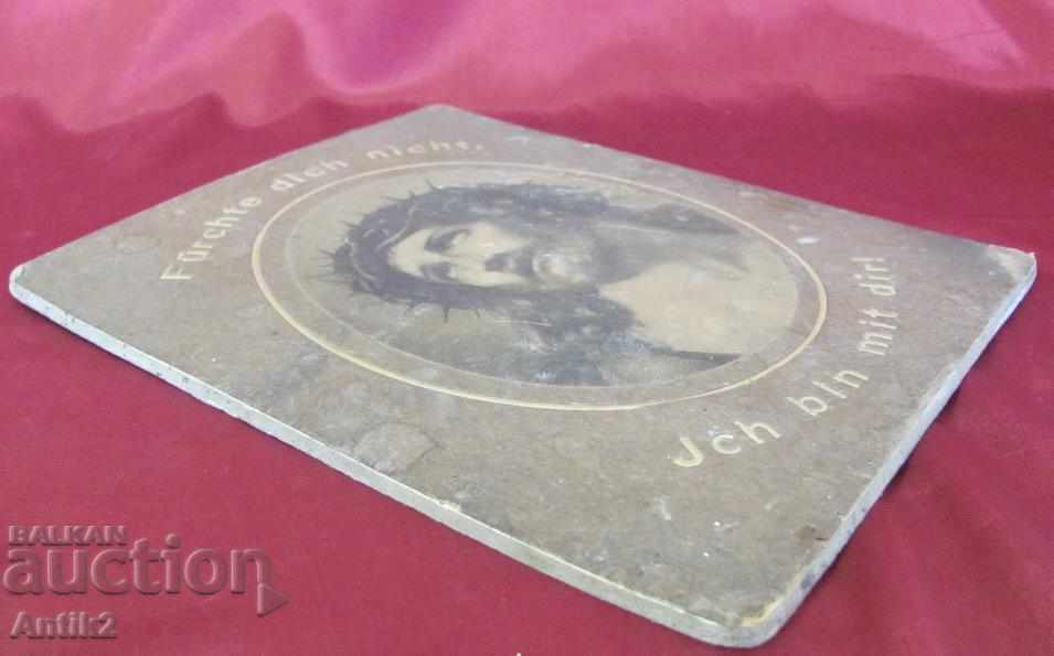 Delivery of 19th century Painting - Christ chromo-lithography Delivery of 19th century Painting - Christ chromo-lithography