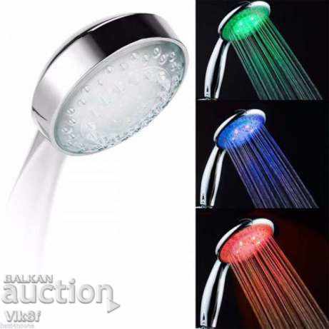 Delivery of LED Shower Bath Headset Light Shower in 7 colors
