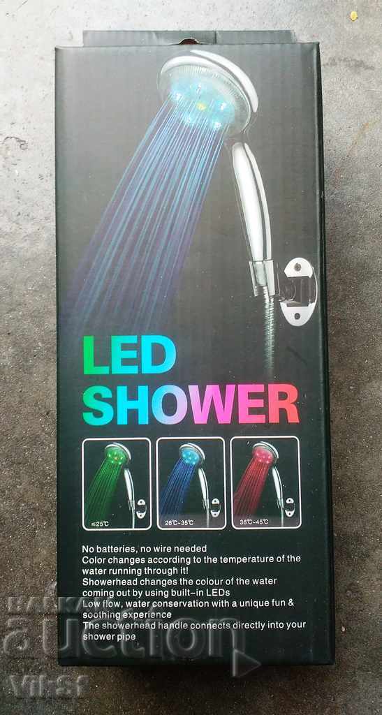 LED Shower Bath Headset Light Shower in 7 colors - 5