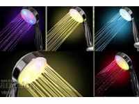 Duș cu LED cu cască de duș Light Light în 7 culori