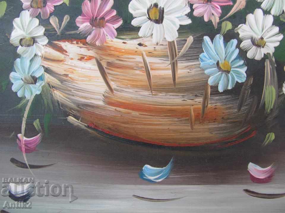 Old Original Oil Painting Signed - 6 Old Original Oil Painting Signed - 6