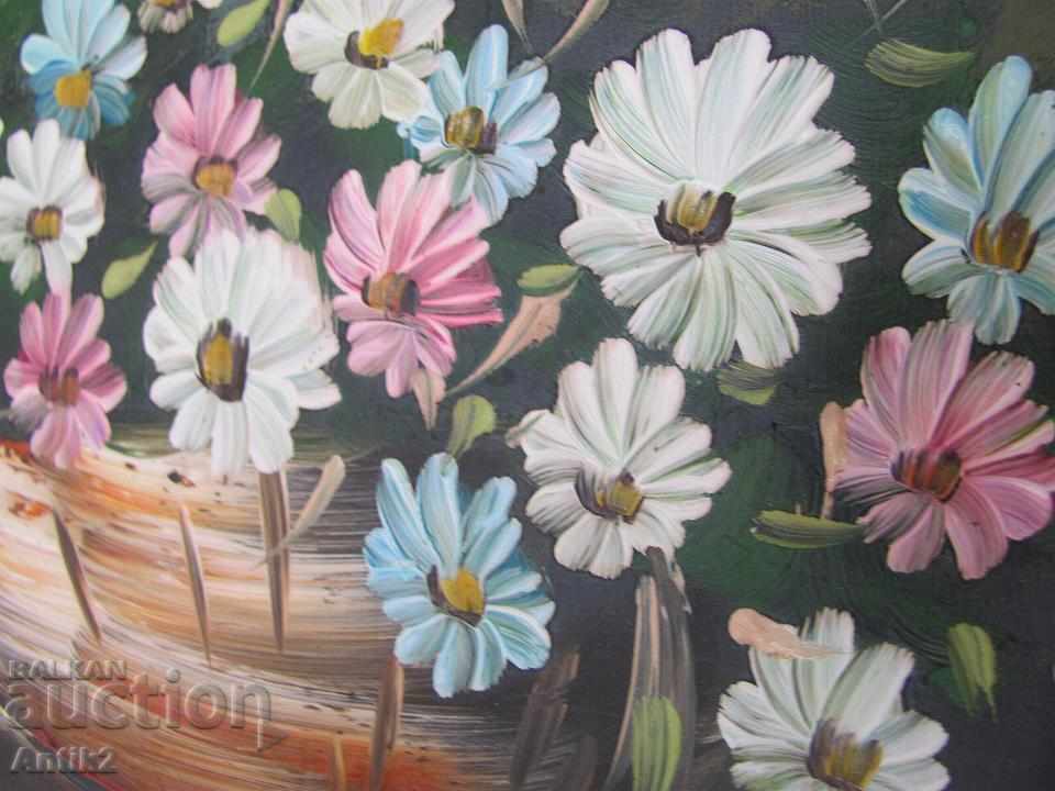 Old Original Oil Painting Signed - 7 Old Original Oil Painting Signed - 7