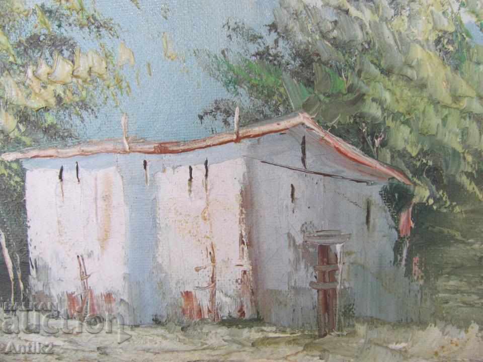 Pictură în ulei originală semnată - 6