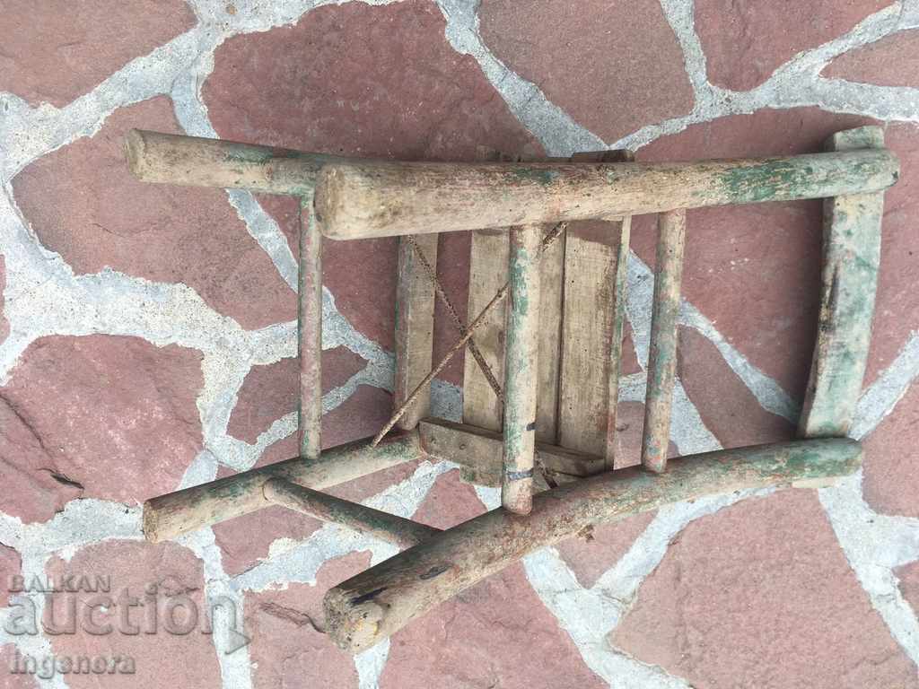 THE CHAIR IS A SMALL WOOD - 5