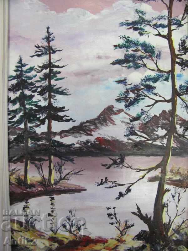 80s Original Oil Painting by J. Stoichevski with price 150.00 BGN | € 76.69 80s Original Oil Painting by J. Stoichevski with price 150.00 BGN | € 76.69