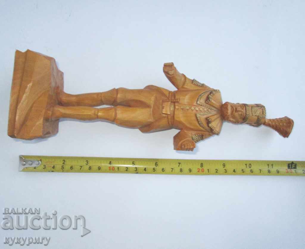 Old statuette wooden figure carving military Germany - 7 Old statuette wooden figure carving military Germany - 7