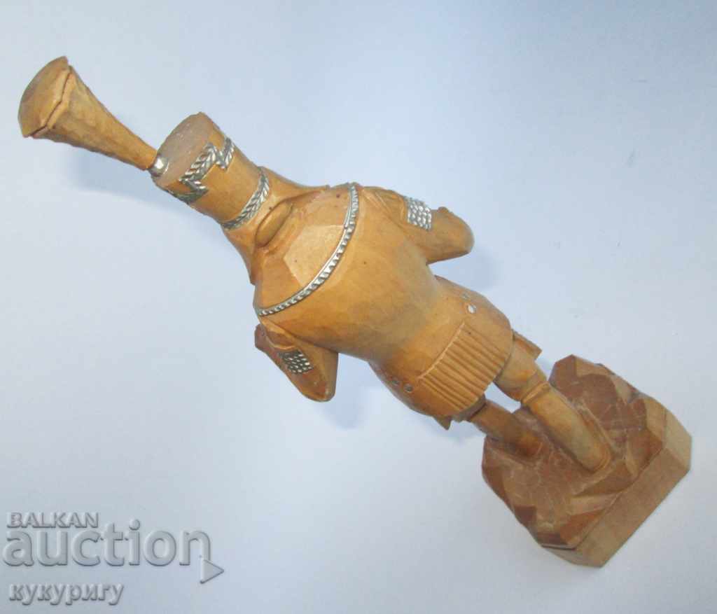 Auction Old carved statuette wooden figure carving Germany Auction Old carved statuette wooden figure carving Germany