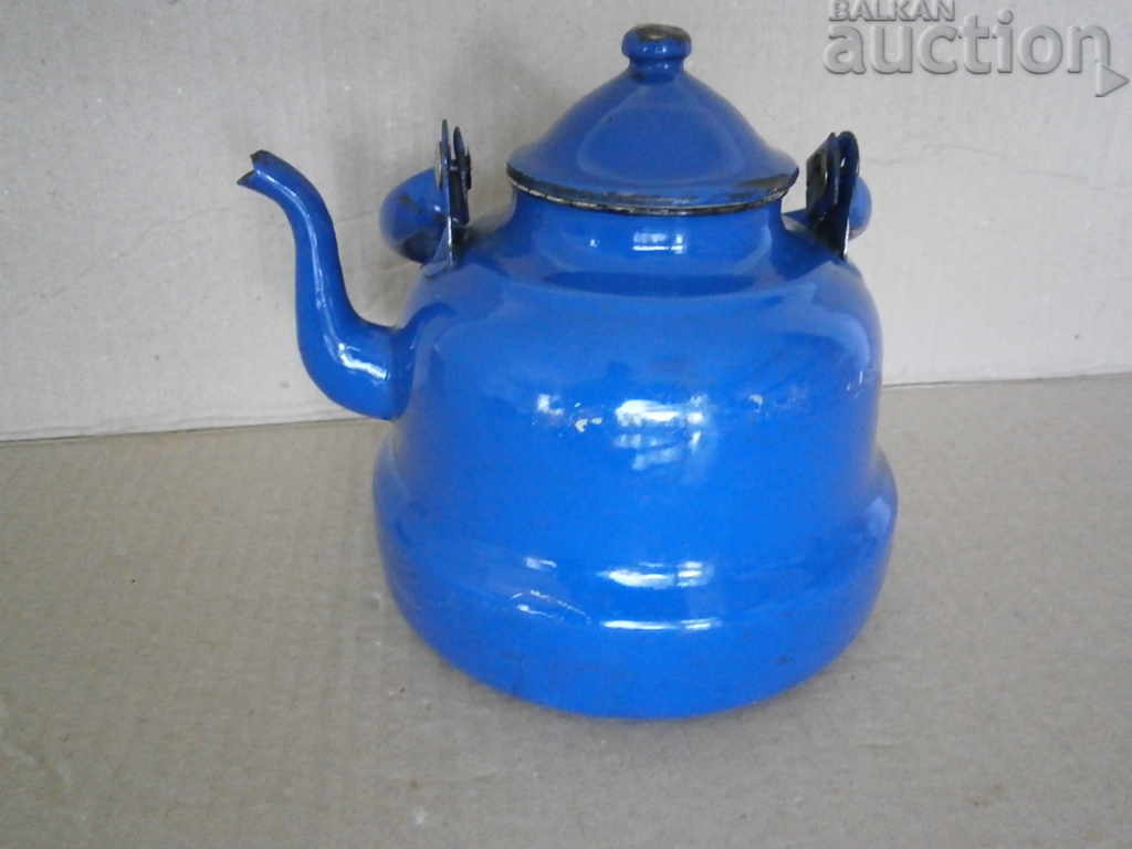 enamelled teapot 60te with price 21.00 BGN | € 10.74 enamelled teapot 60te with price 21.00 BGN | € 10.74