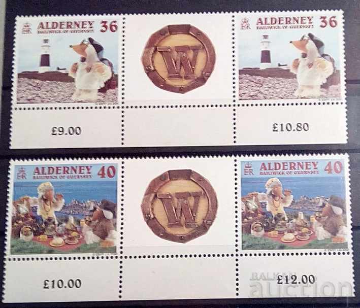 Ηνωμένο Βασίλειο / Αεροσκάφος Alderney 2000 MNH με τιμή 5.20 BGN | € 2.66