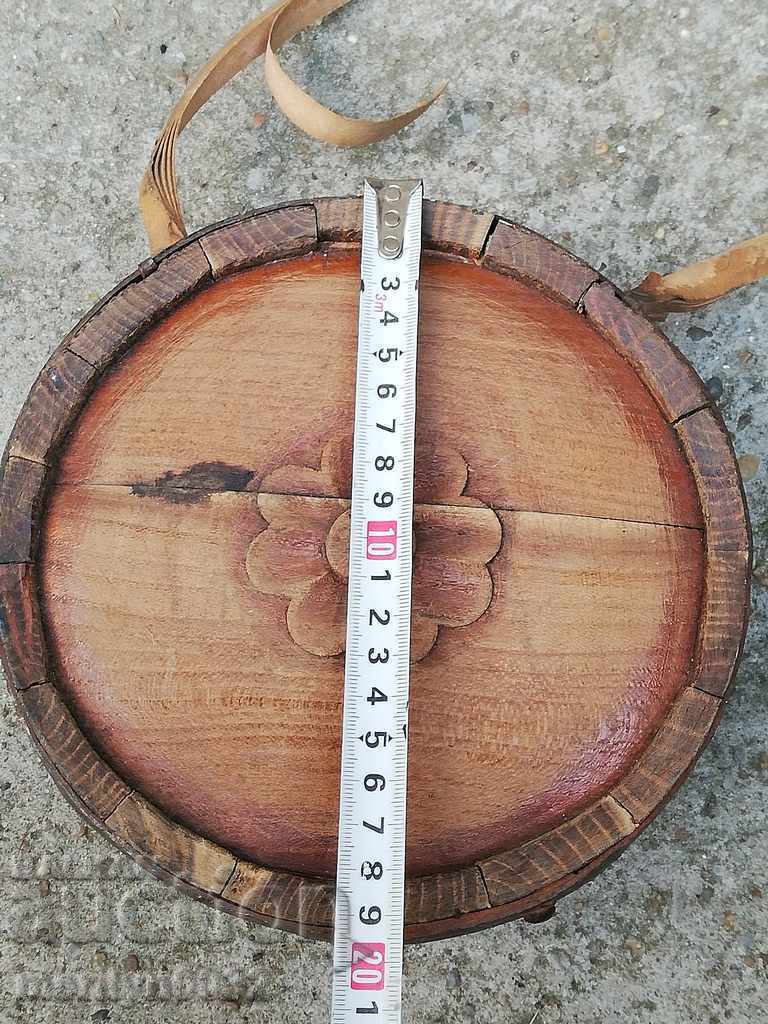 Licitație Bucket cal vechi, vas de lemn, butoi, lemn, pavuri