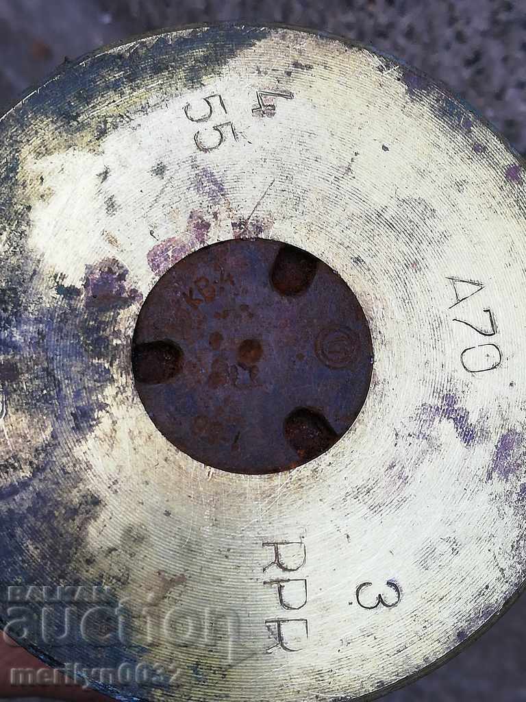 Old 76mm shell case - 5 Old 76mm shell case - 5