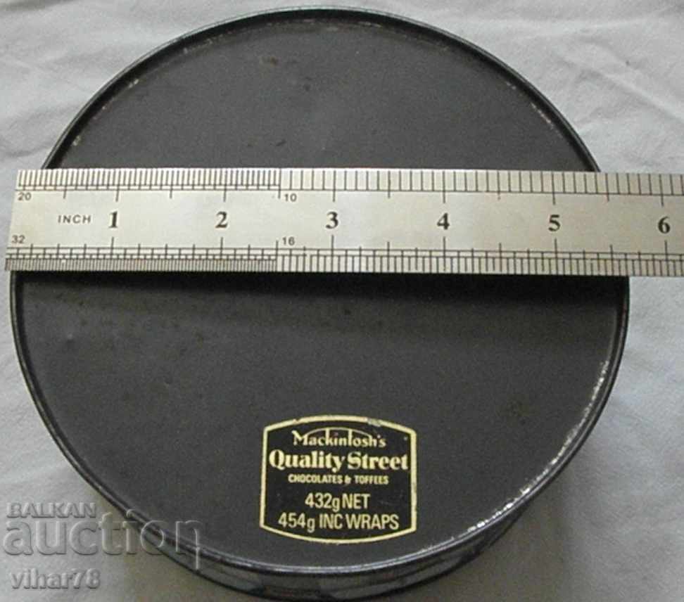 Auction old metal collection box Auction old metal collection box