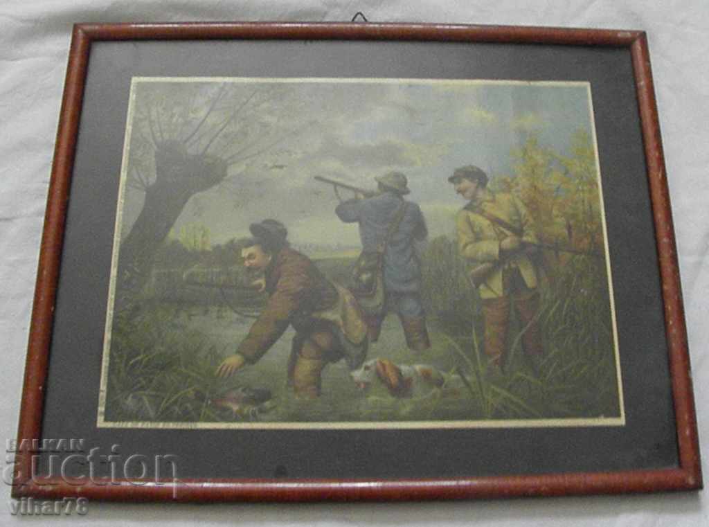 Tablou vechi mic - litografie Tablou vechi mic - litografie