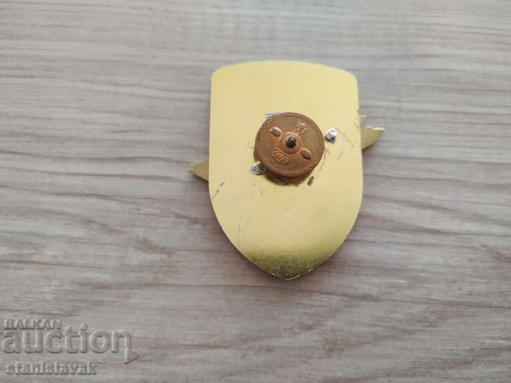 Insignia of the 2nd Air Force and Air Defense Division - the rare screw variant with price 140.00 BGN | € 71.58 Insignia of the 2nd Air Force and Air Defense Division - the rare screw variant with price 140.00 BGN | € 71.58