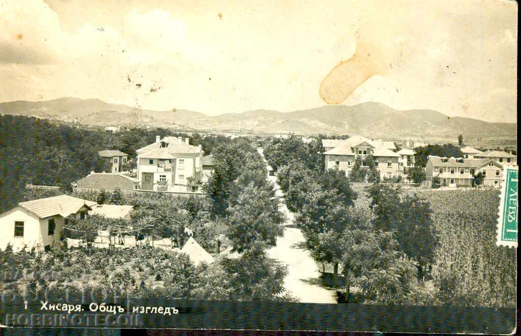 CARTE DE VIAȚĂ HISARA - APARAT GENERAL înainte de 1932
