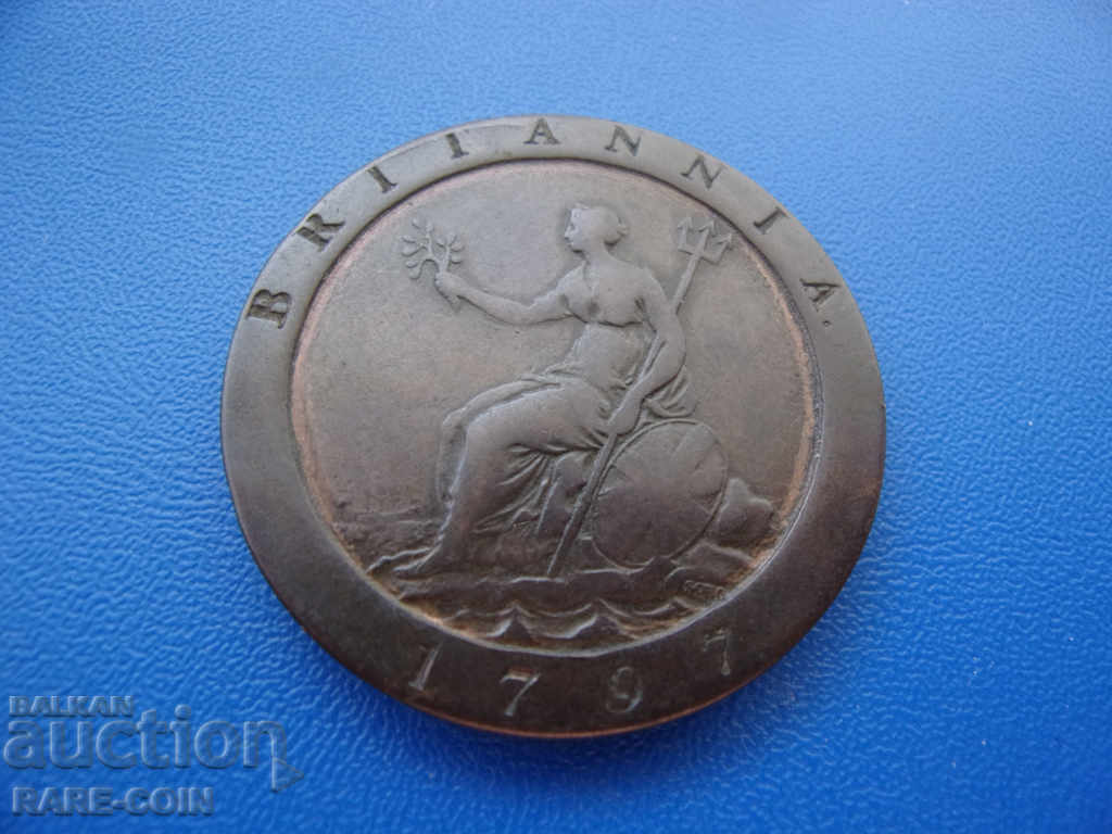 V (117) Regatul Unit 1 Penny 1797