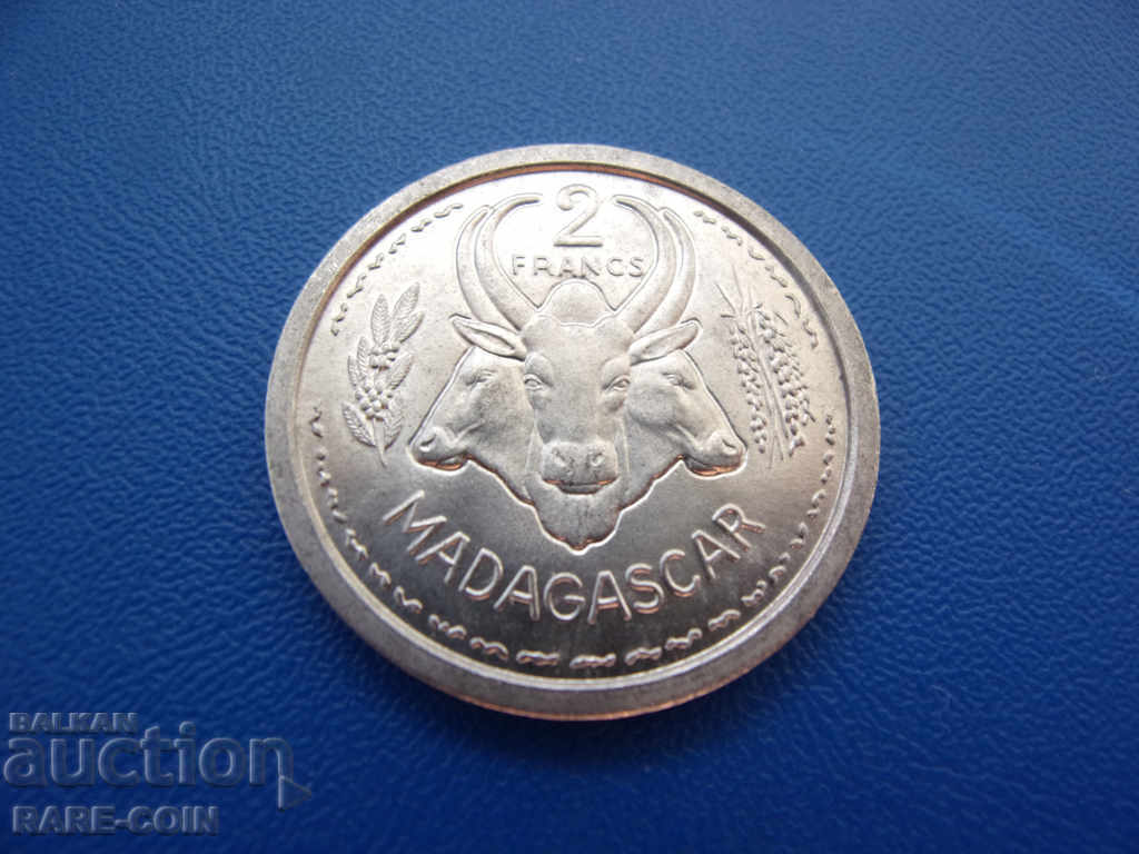 V (131) Madagascar 2 Franco 1948 UNC
