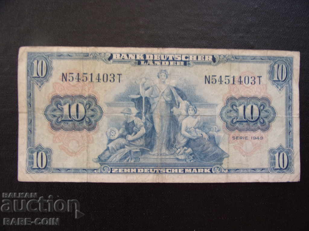 V (144)   Германия  10  Марк  1949