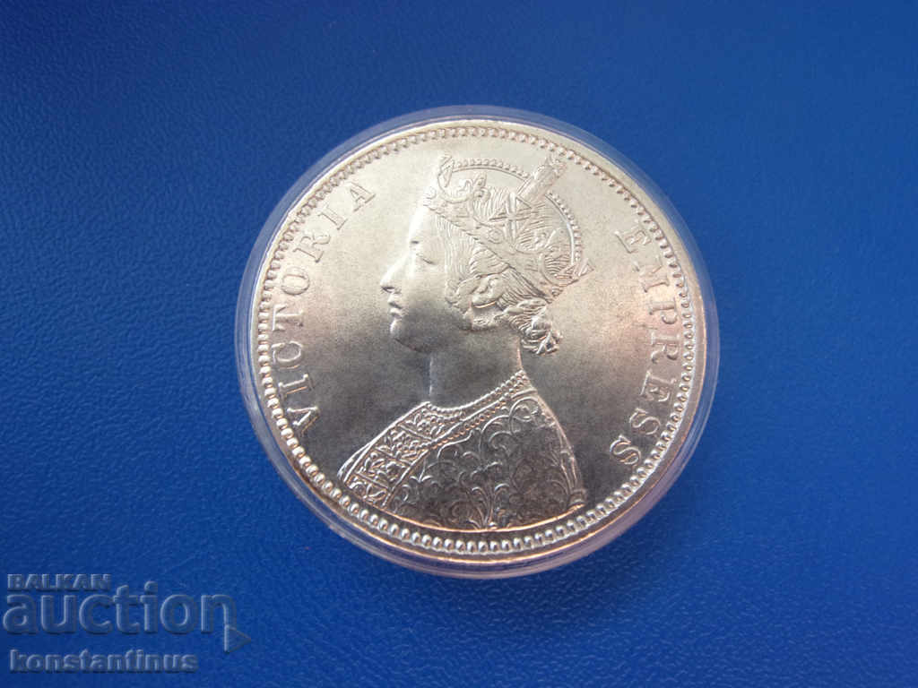 India britanică 1 Rupă 1892 Opțiune rară UNC Rare cu preț € 43.46 | 85.00 BGN