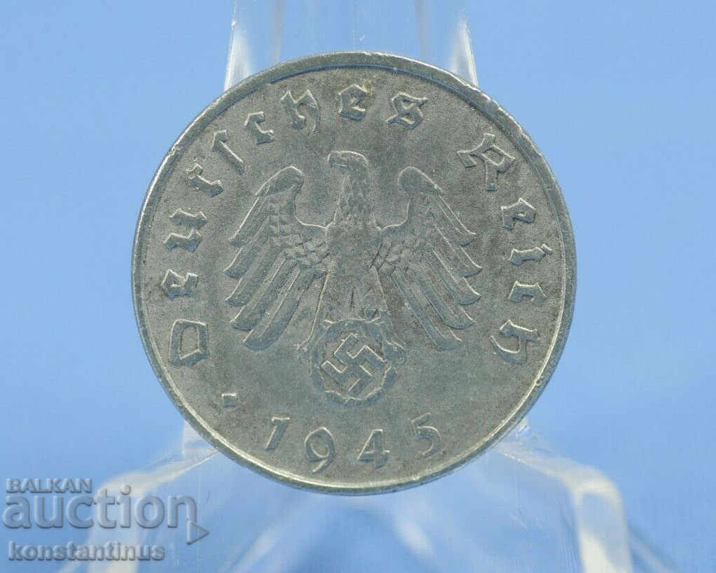 Germania III Reich 10 Pfennig 1945 A Rare cu preț € 17.90 | 35.01 BGN