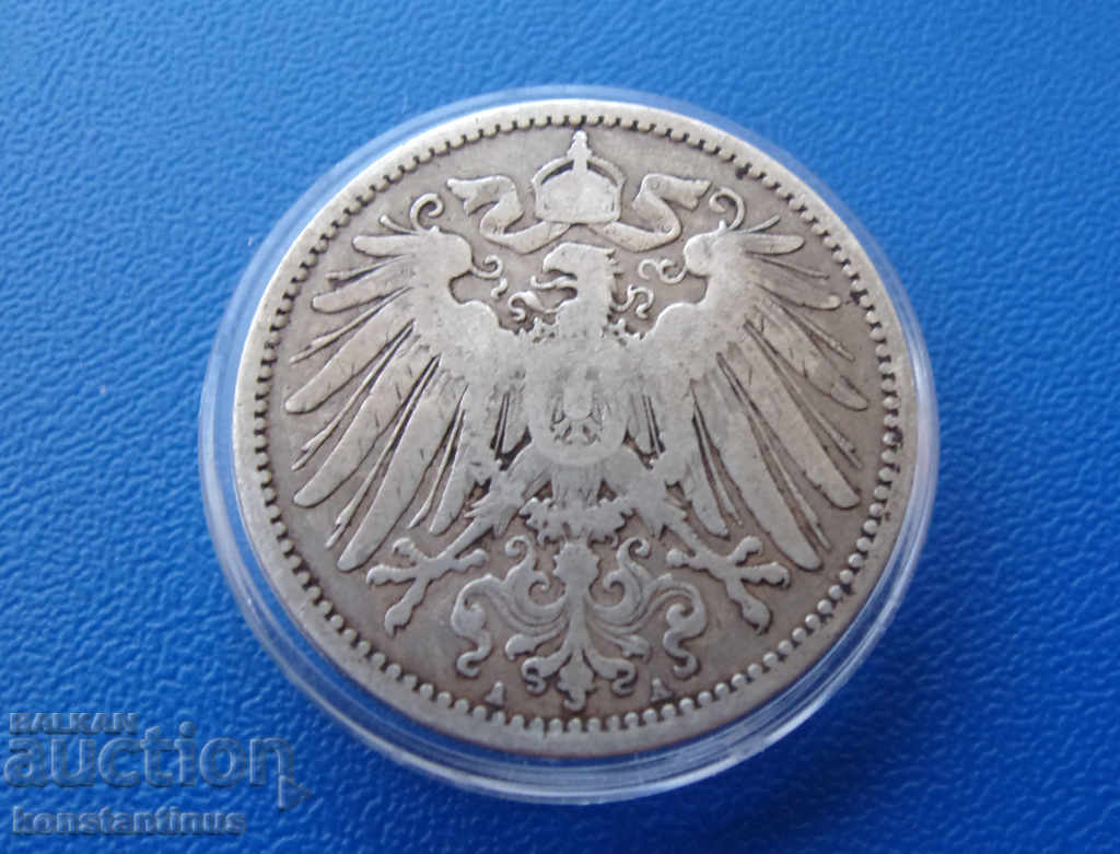 Germania 1 Mark 1893 A Silver cu preț € 6.14 | 12.01 BGN