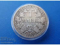 Germany 1 Mark 1893 A Silver