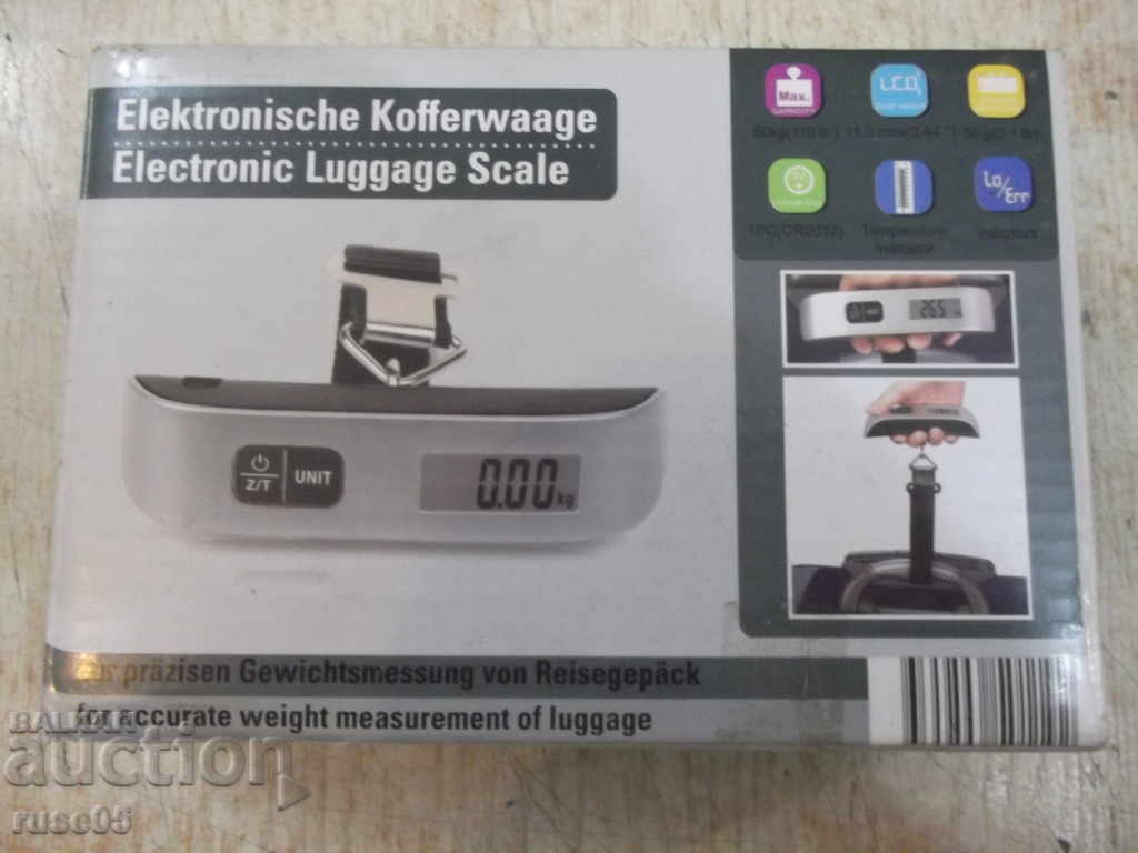 Electronic suitcase scale working new