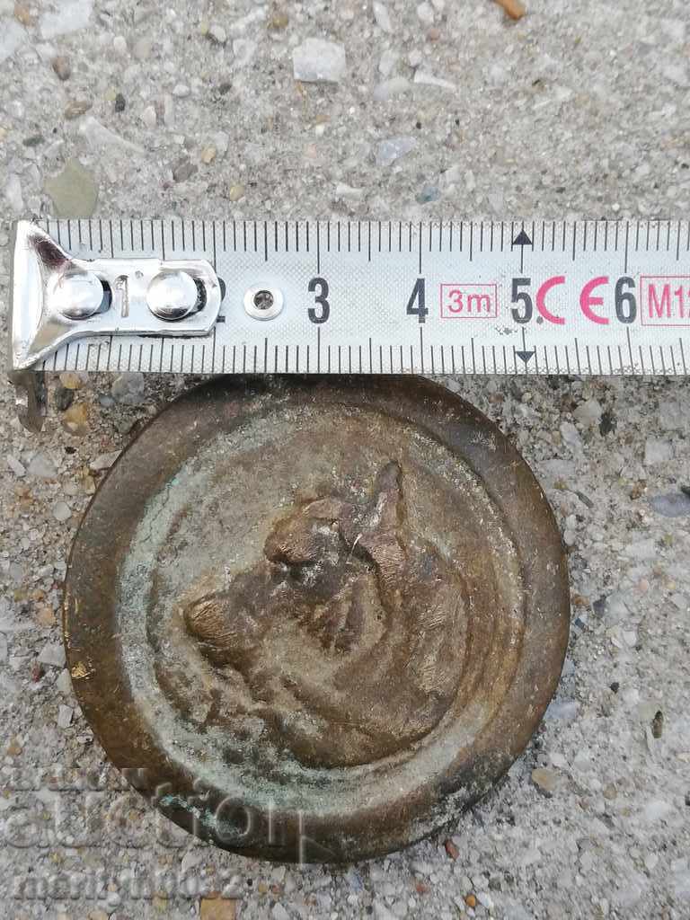 Revival bronze application from horse munitions, plastic - 6 Revival bronze application from horse munitions, plastic - 6