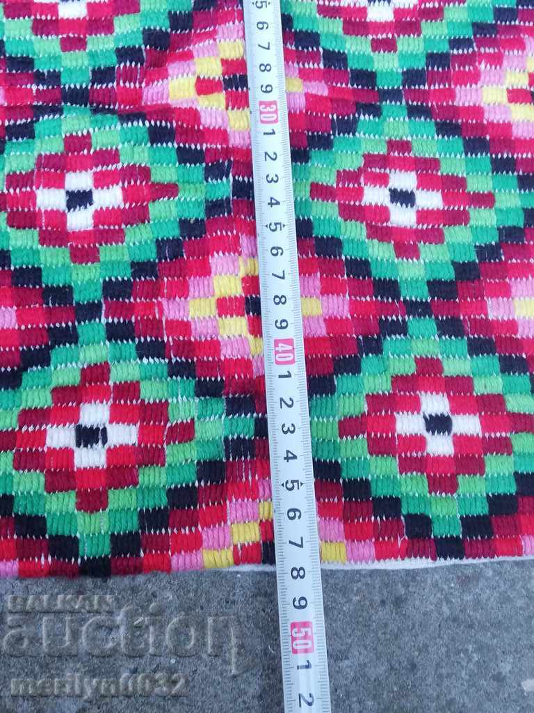 Auction Vintage handwoven patterned minder cushion cover Auction Vintage handwoven patterned minder cushion cover