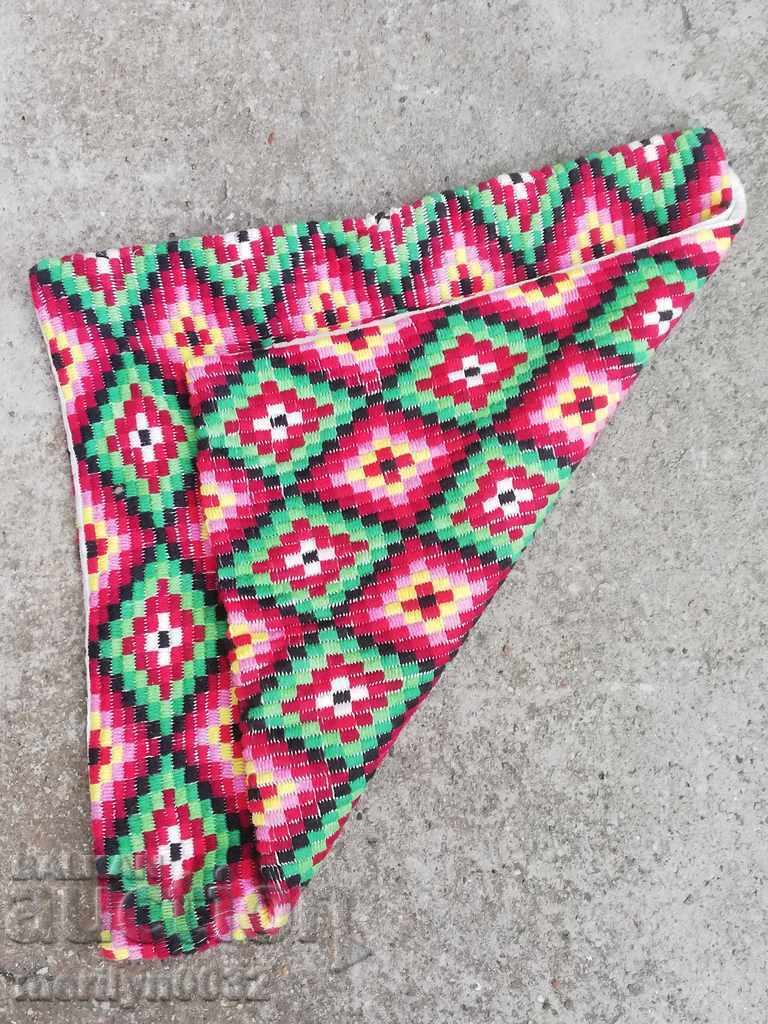 Vintage handwoven patterned minder cushion cover - 5 Vintage handwoven patterned minder cushion cover - 5