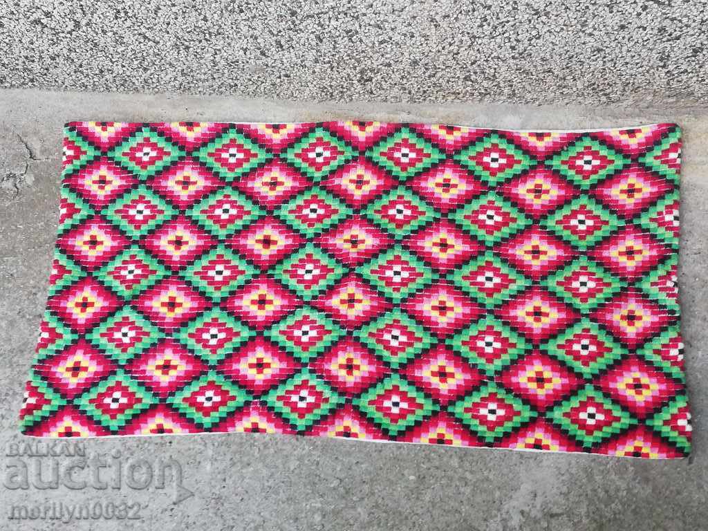 Vintage handwoven patterned minder cushion cover Vintage handwoven patterned minder cushion cover