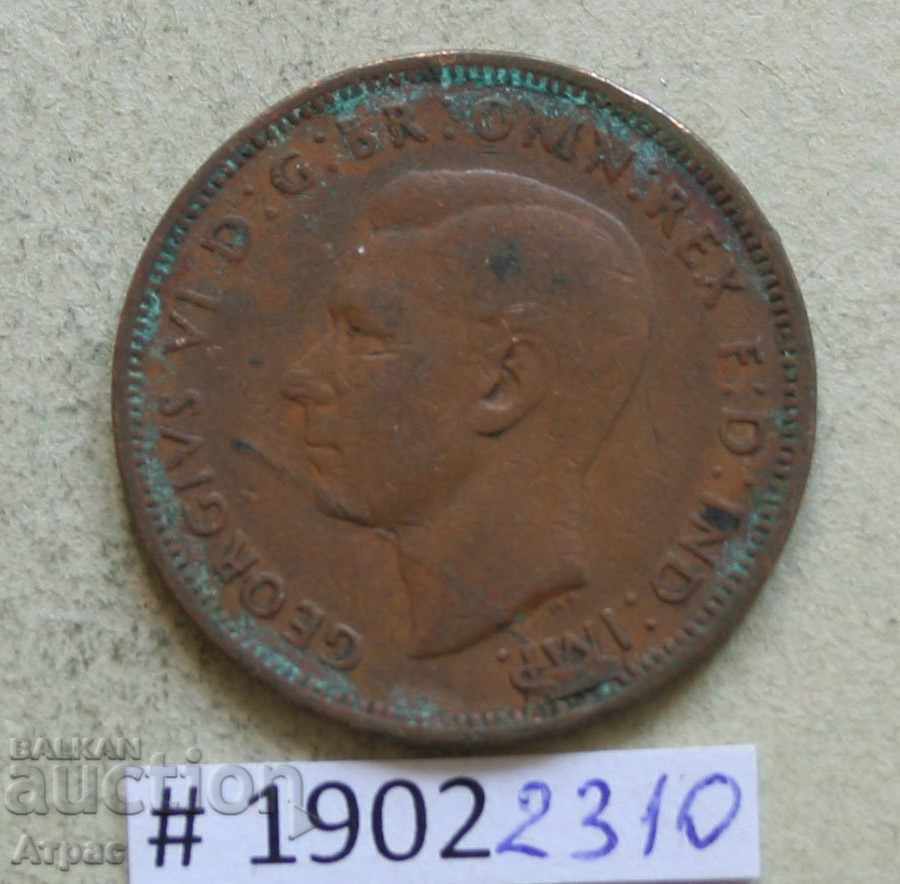 1/2 ban 1944 Marea Britanie cu preț € 0.31 | 0.61 BGN