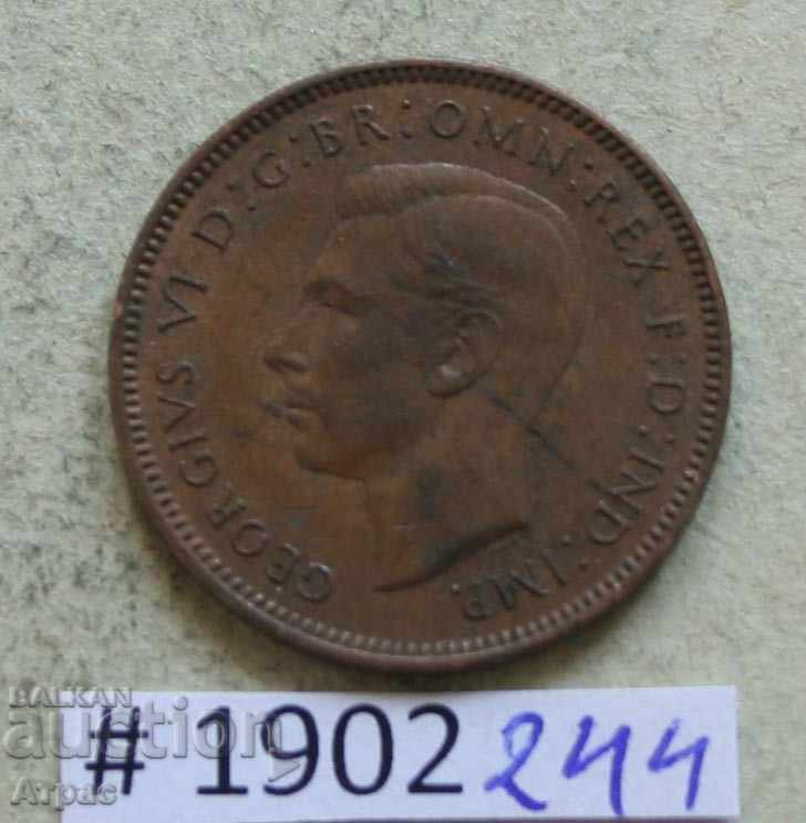 1 farthing 1947 Ηνωμένο Βασίλειο με τιμή € 0.66 | 1.29 BGN