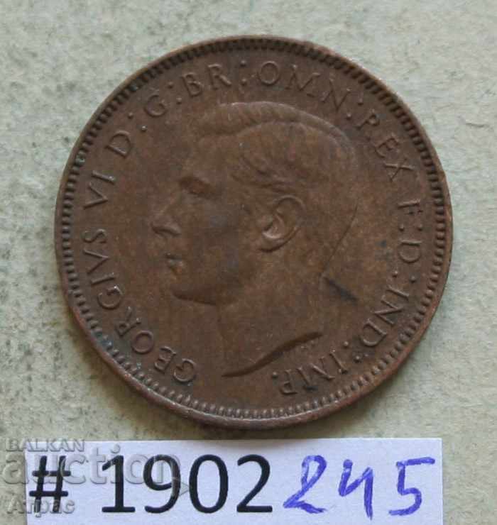 1 farthing 1948 Marea Britanie cu preț € 0.77 | 1.51 BGN