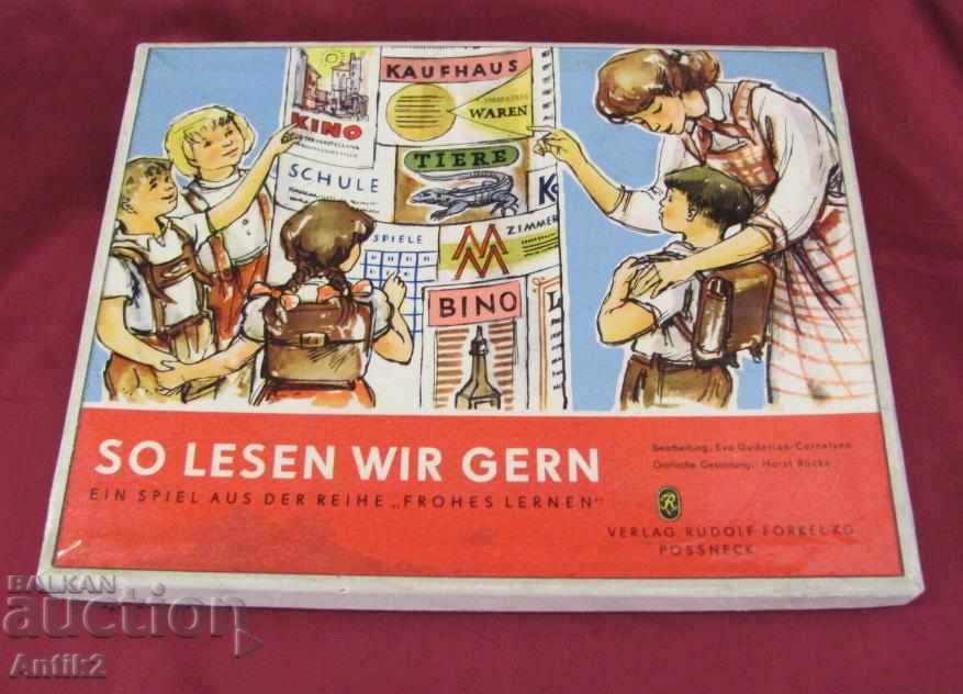 Стара Детска Образователна Игра Германия