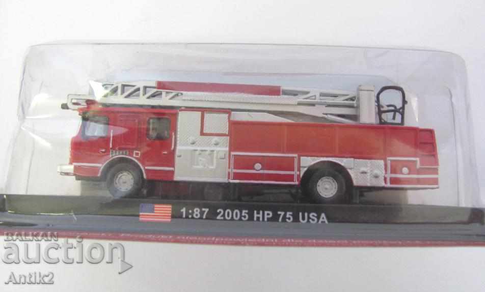 Стар Метален Модел на Пожарна