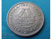 South Africa ½ Cent 1961