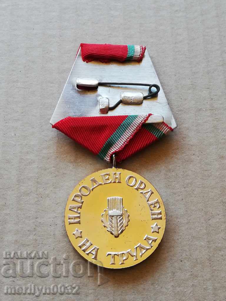 Delivery of People's Labor Order Silver