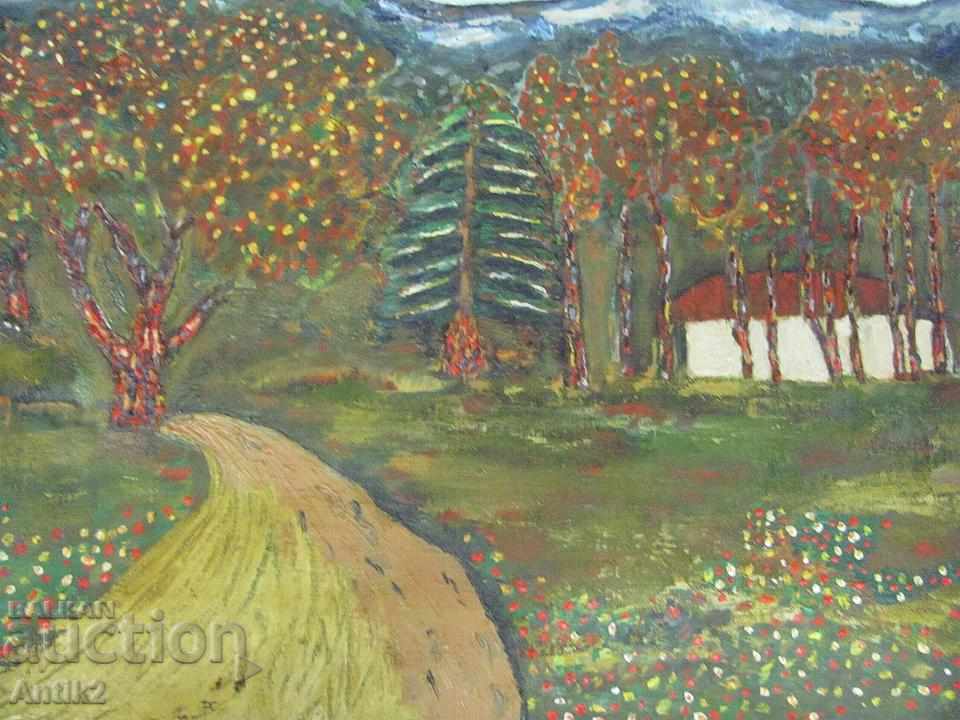 20s Antique oil painting T. Popova with price 150.00 BGN | € 76.69 20s Antique oil painting T. Popova with price 150.00 BGN | € 76.69