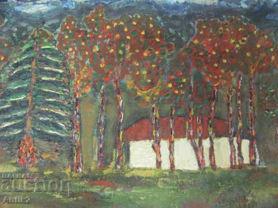 Auction 20s Antique oil painting T. Popova Auction 20s Antique oil painting T. Popova